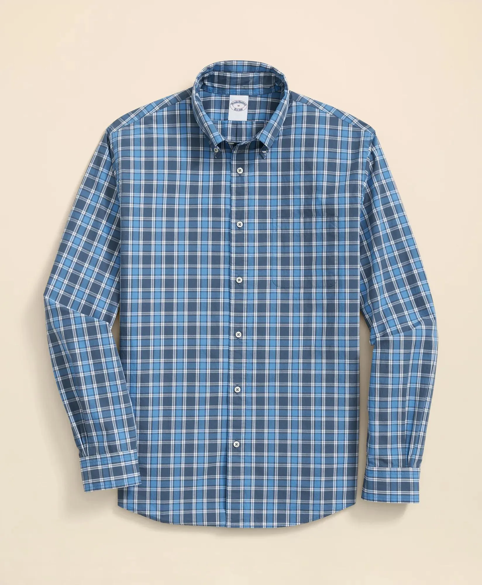 Friday Shirt, Poplin Outline Check