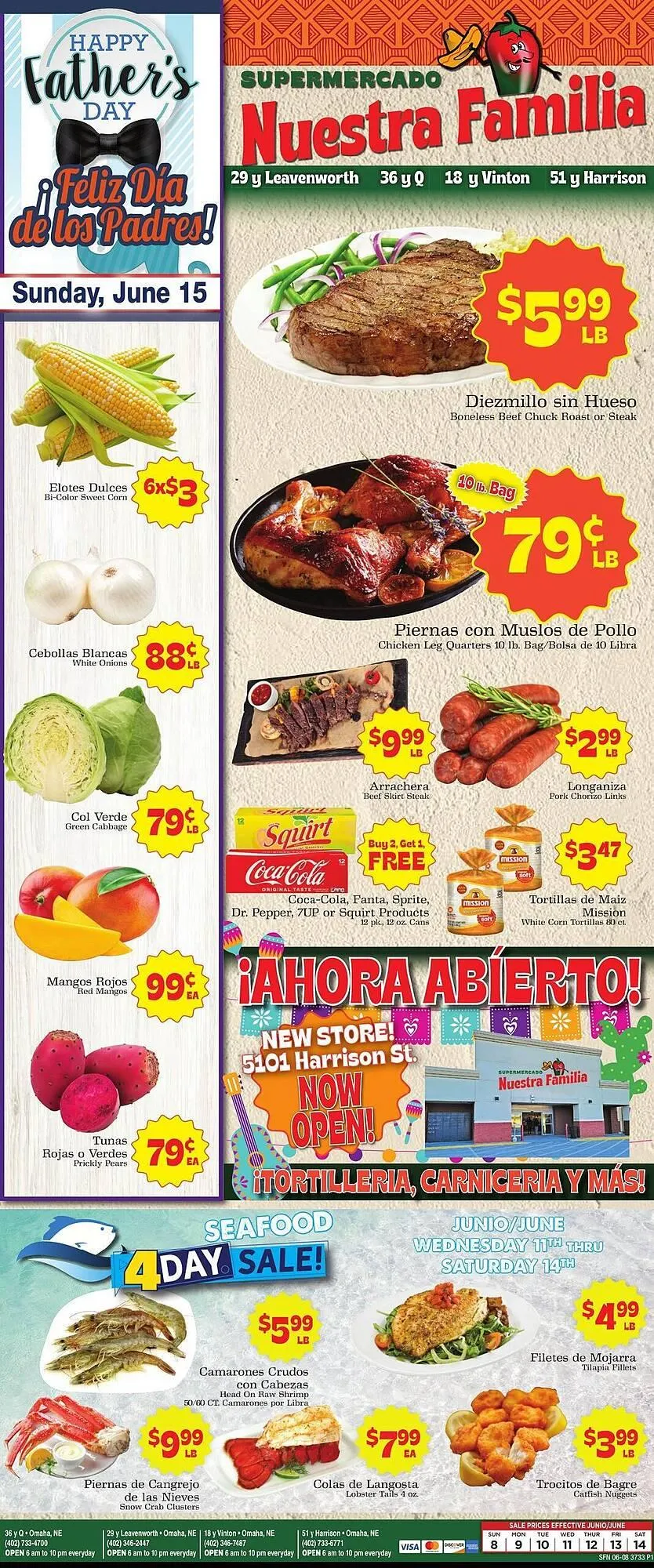 Supermercado Nuestra Familia Weekly Ad - 1