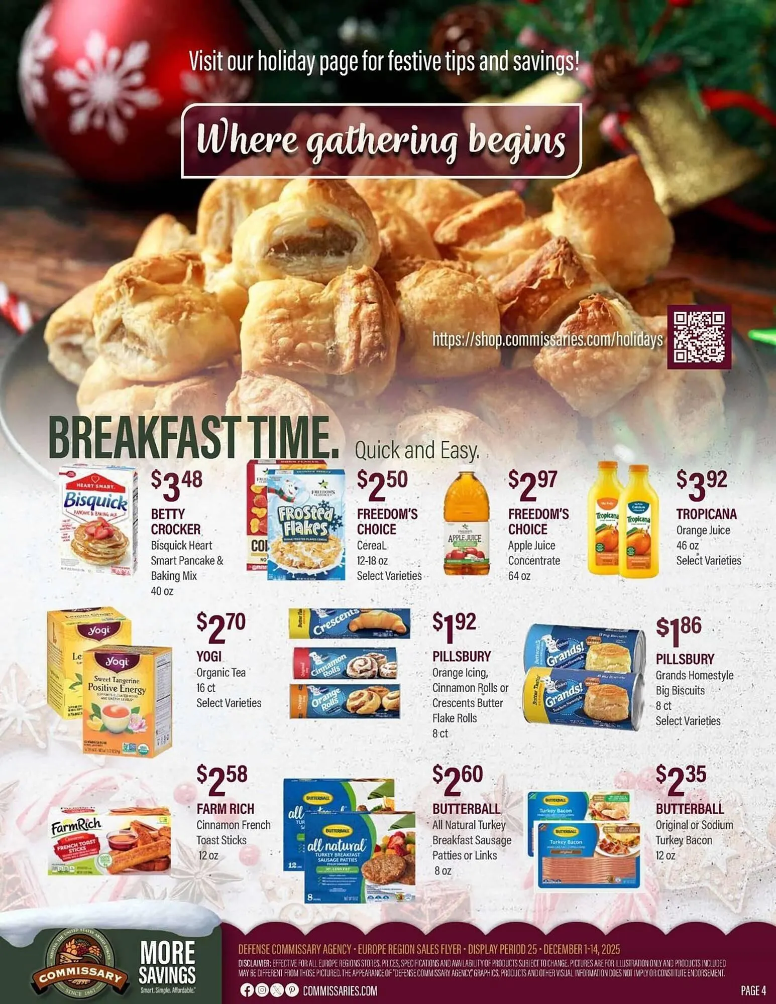 Weekly ad Commissary weekly ad from December 1 to December 14 2025 - Page 4
