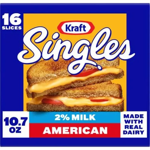 Kraft Singles 2% Milk American Sliced Cheese