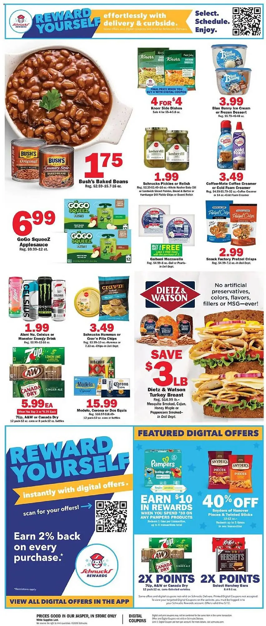 Weekly promotion Schnucks weekly ad spanning from May 6 to May 13 2026 - Page 4 for Catalogue 365