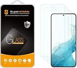 Supershieldz (3 Pack) Designed for Samsung Galaxy S23 5G Tempered Glass Screen Protector, Anti Scratch, Bubble Free