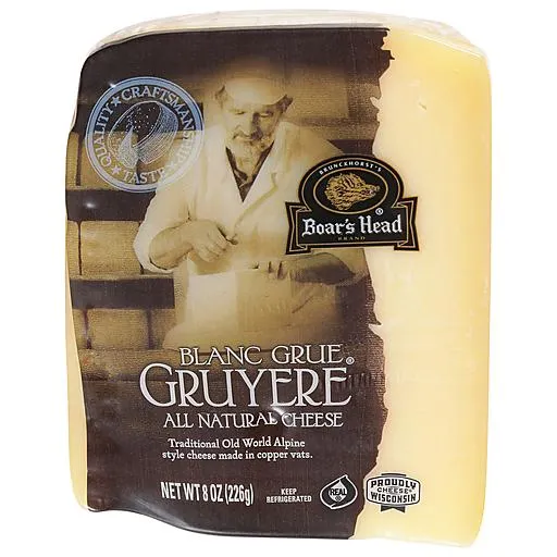 Boar&#039;s Head Blanc Grue Gruyere Cheese 8 oz