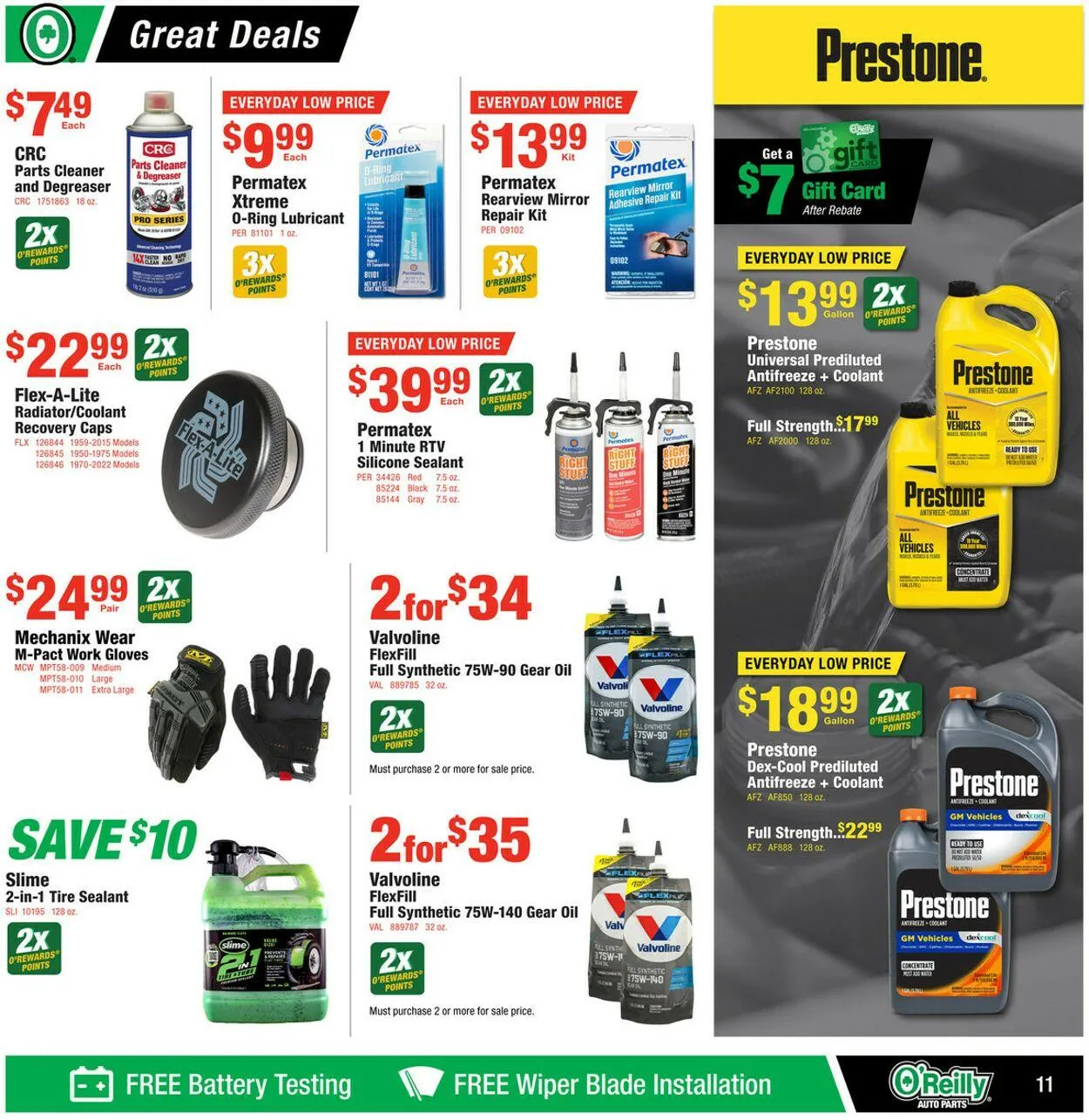 Weekly ad O’Reilly Auto Parts from August 27 to September 23 2025 - Page 11