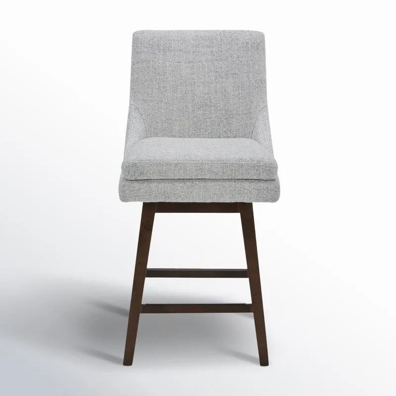 Zahara 26" Upholstered Swivel Counter Stool