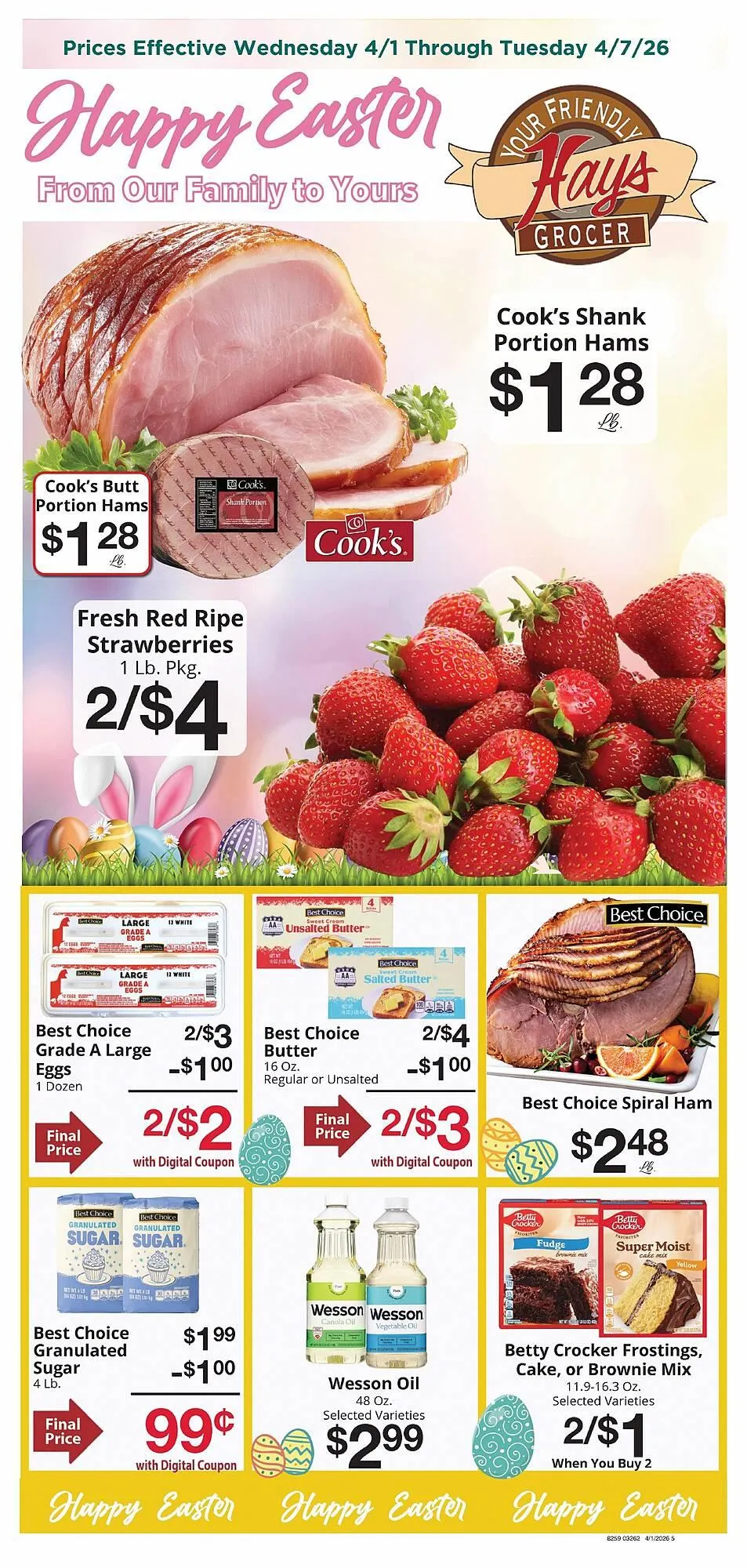 Hays Supermarket weekly ad - 1