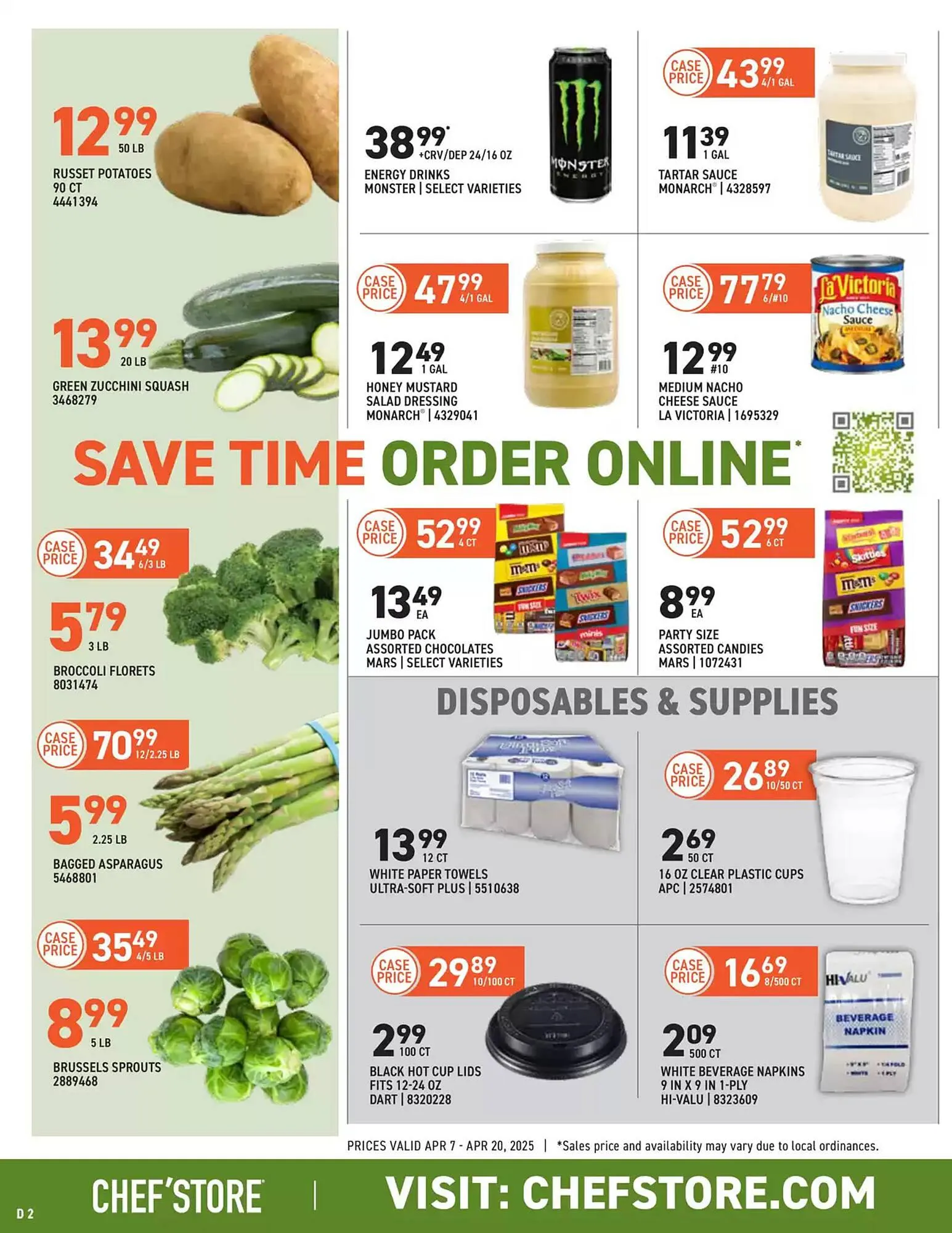 Weekly ad US Foods Chef's Store Weekly Ad from April 7 to April 20 2025 - Page 2
