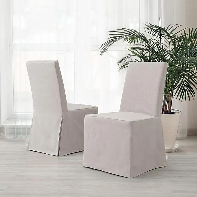 Toscana Sunbrella Slipcover Dining Chair Set of 2, Assorted Colors