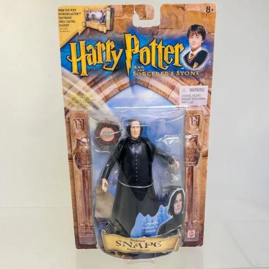 Mattel - Harry Potter & The Sorcerer's Stone Action Figure - PROFESSOR SNAPE Wizard Collection *NM*