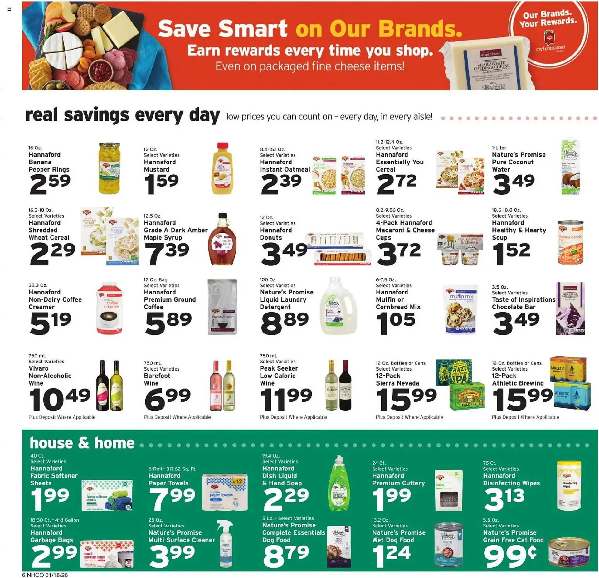 Weekly ad Hannaford flyer from January 18 to January 25 2026 - Page 6