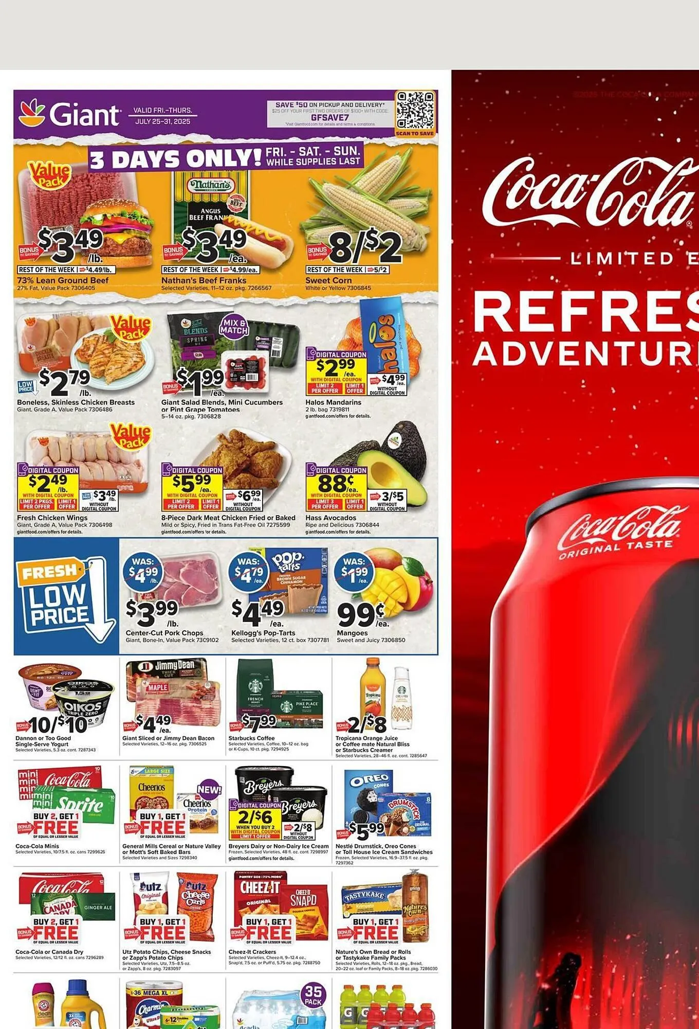 Giant Food Weekly Ad - 1
