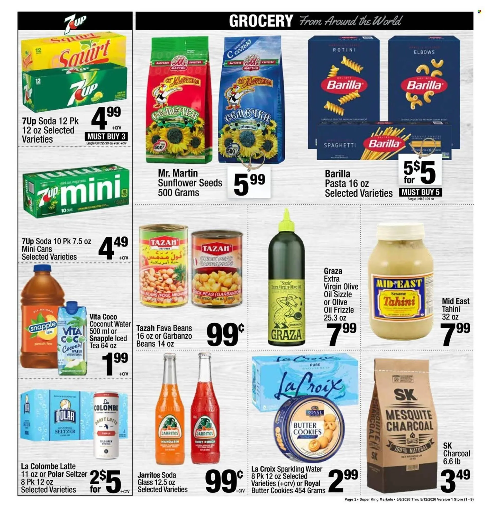 Weekly promotion Super King Markets weekly ad spanning from May 6 to May 12 2026 - Page 2 for Catalogue 365