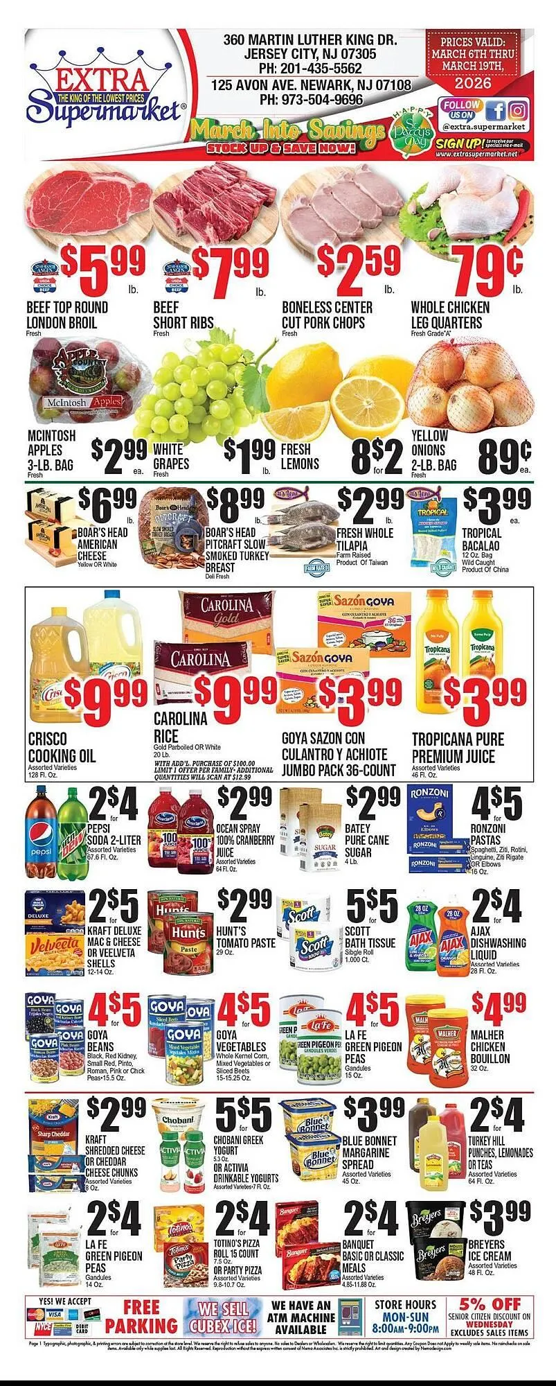Extra Supermarket circular - 1