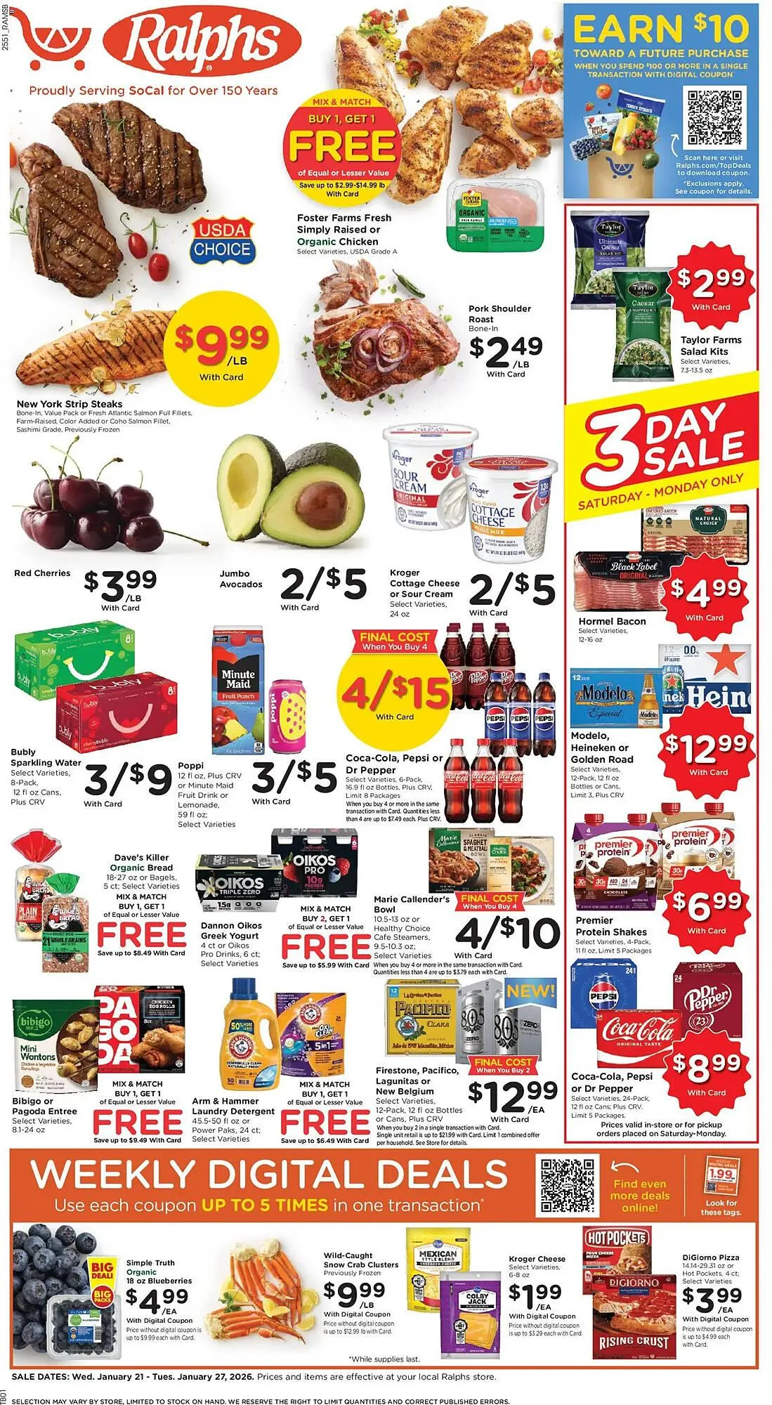 Weekly ad Ralphs weekly ad from January 21 to January 27 2026 - Page 1
