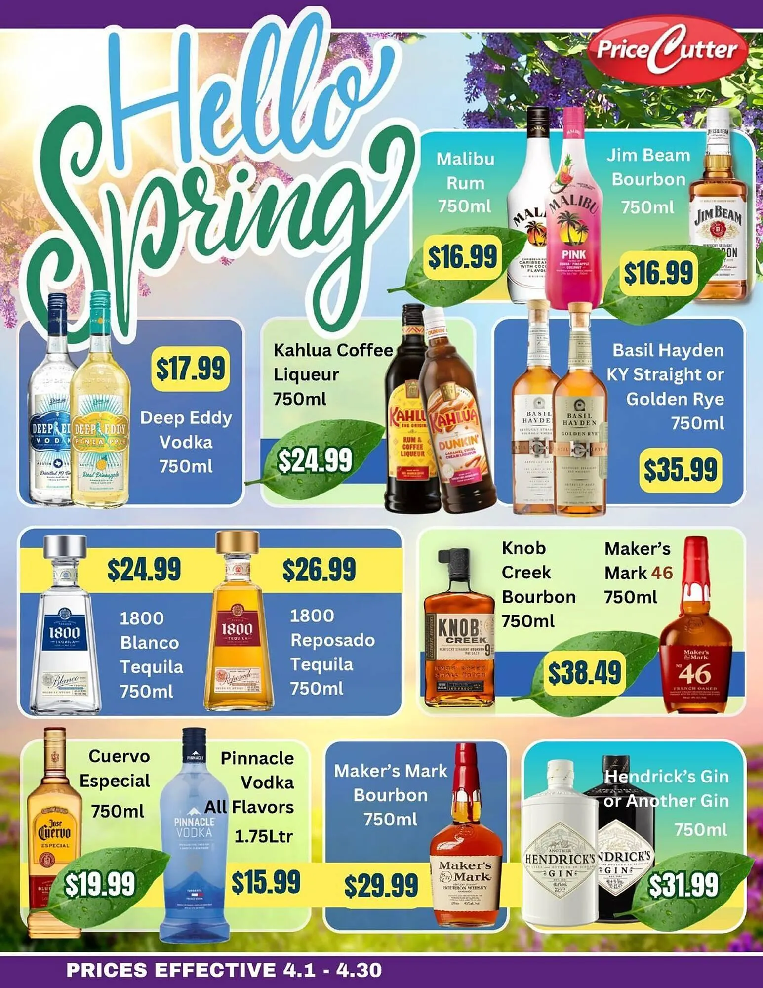 Weekly ad Price Cutter weekly ad from April 3 to April 30 2026 - Page 1