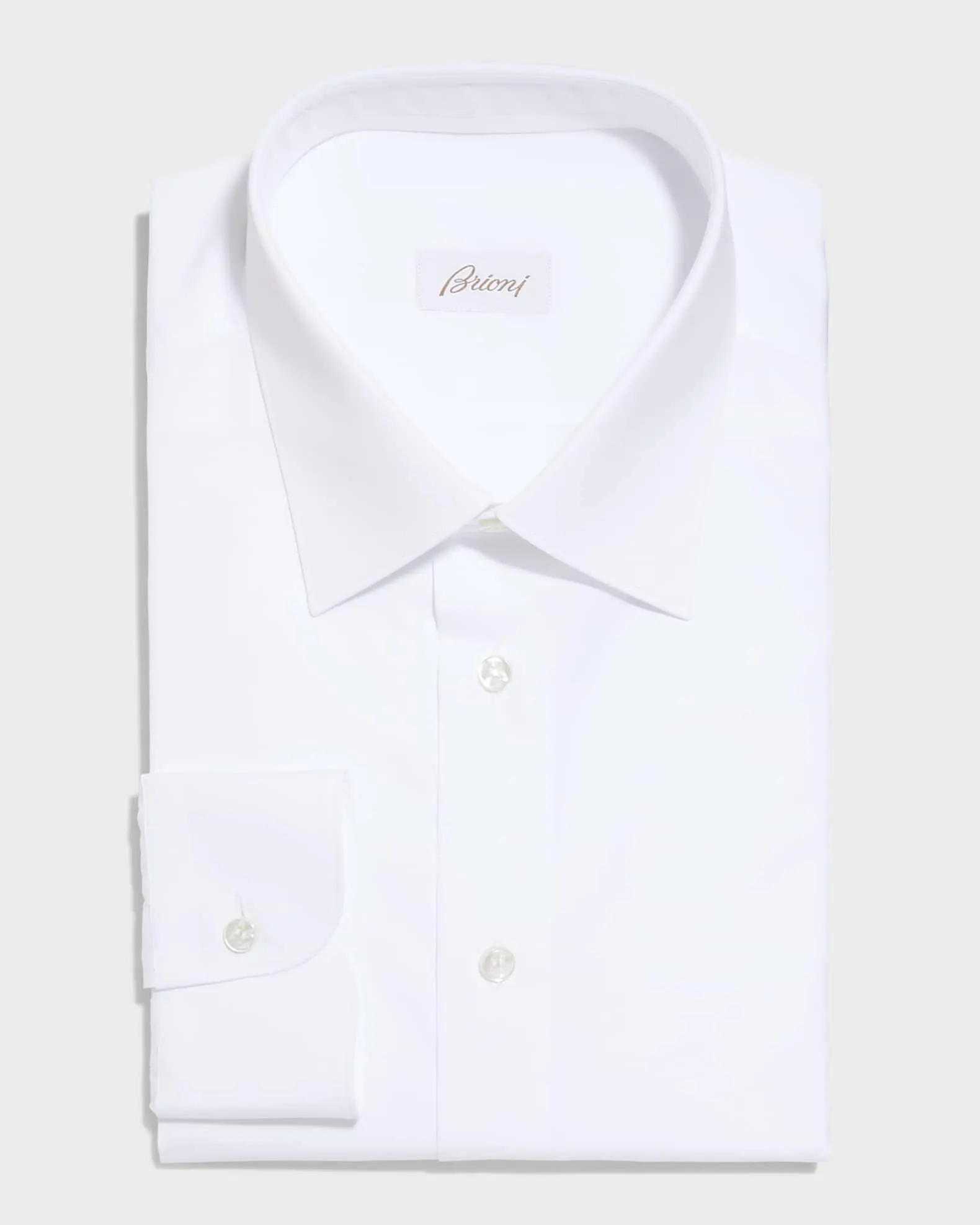 Wardrobe Essential Solid Dress Shirt, White