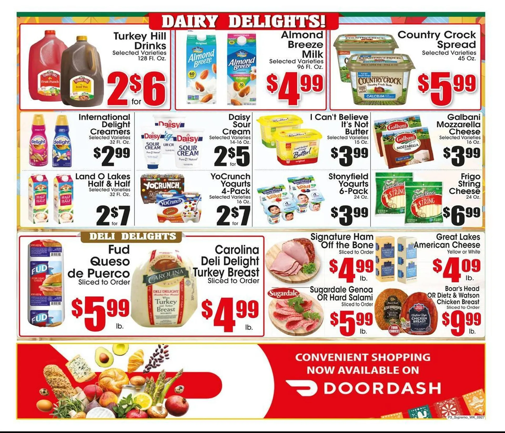 Weekly ad Supremo Foods Inc weekly ad from September 27 to October 31 2025 - Page 3