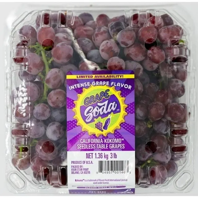 Grape Soda Grapes, 3 lbs.