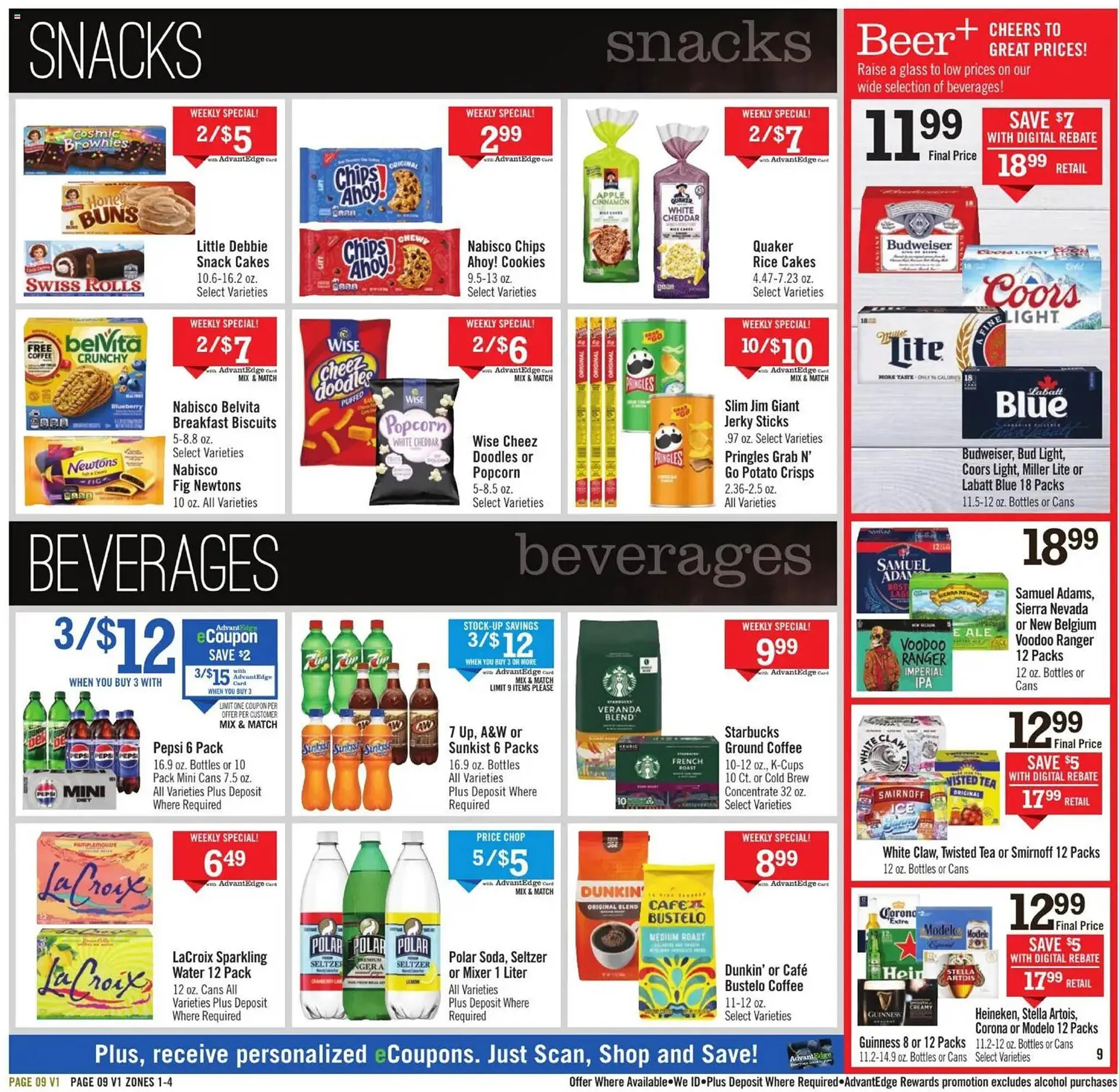 Weekly promotion Price Chopper weekly ad spanning from April 5 to April 11 2026 - Page 9 for Catalogue 365