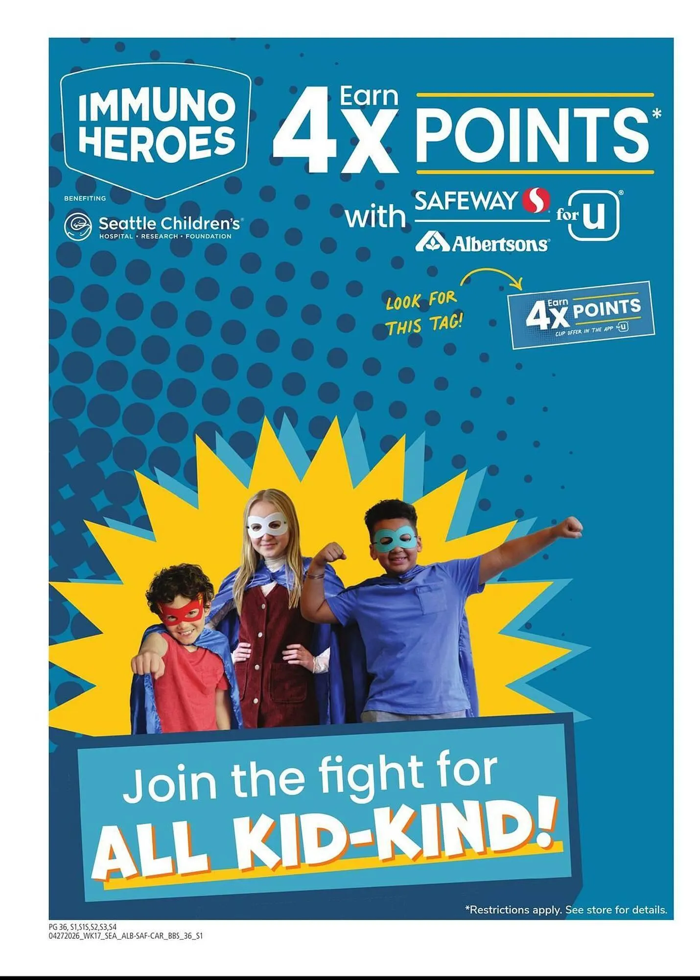 Weekly promotion Safeway weekly ad spanning from April 27 to May 25 2026 - Page 36 for Catalogue 365