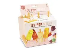 Core Kitchen Orange Groovy Ice Pop Mold - 7 Piece Set