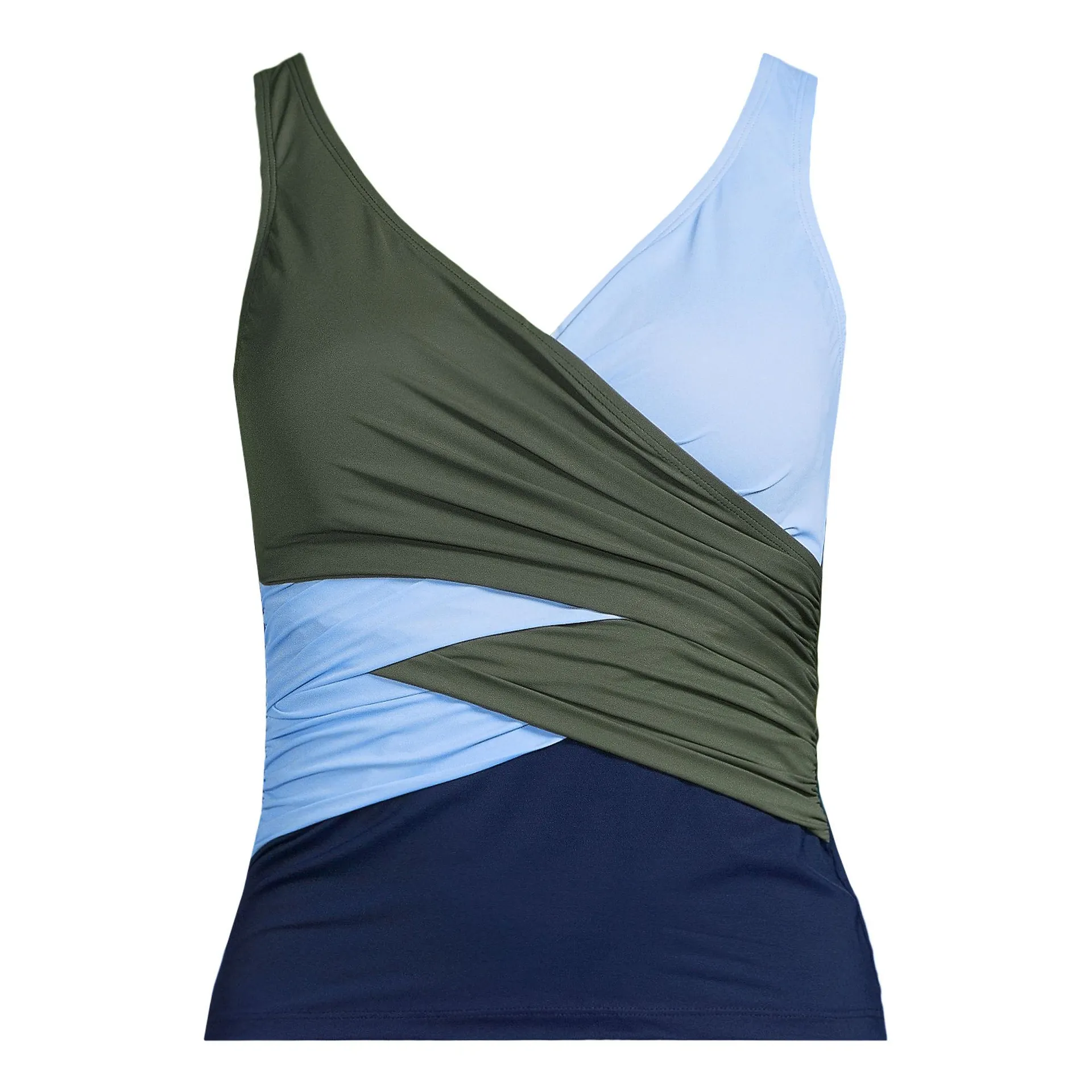 Women's SlenderSuit Wrap Tankini Top