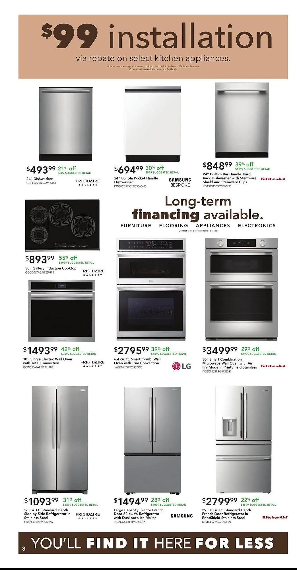 Weekly ad Nebraska Furniture Mart weekly ad from January 14 to January 20 2026 - Page 8