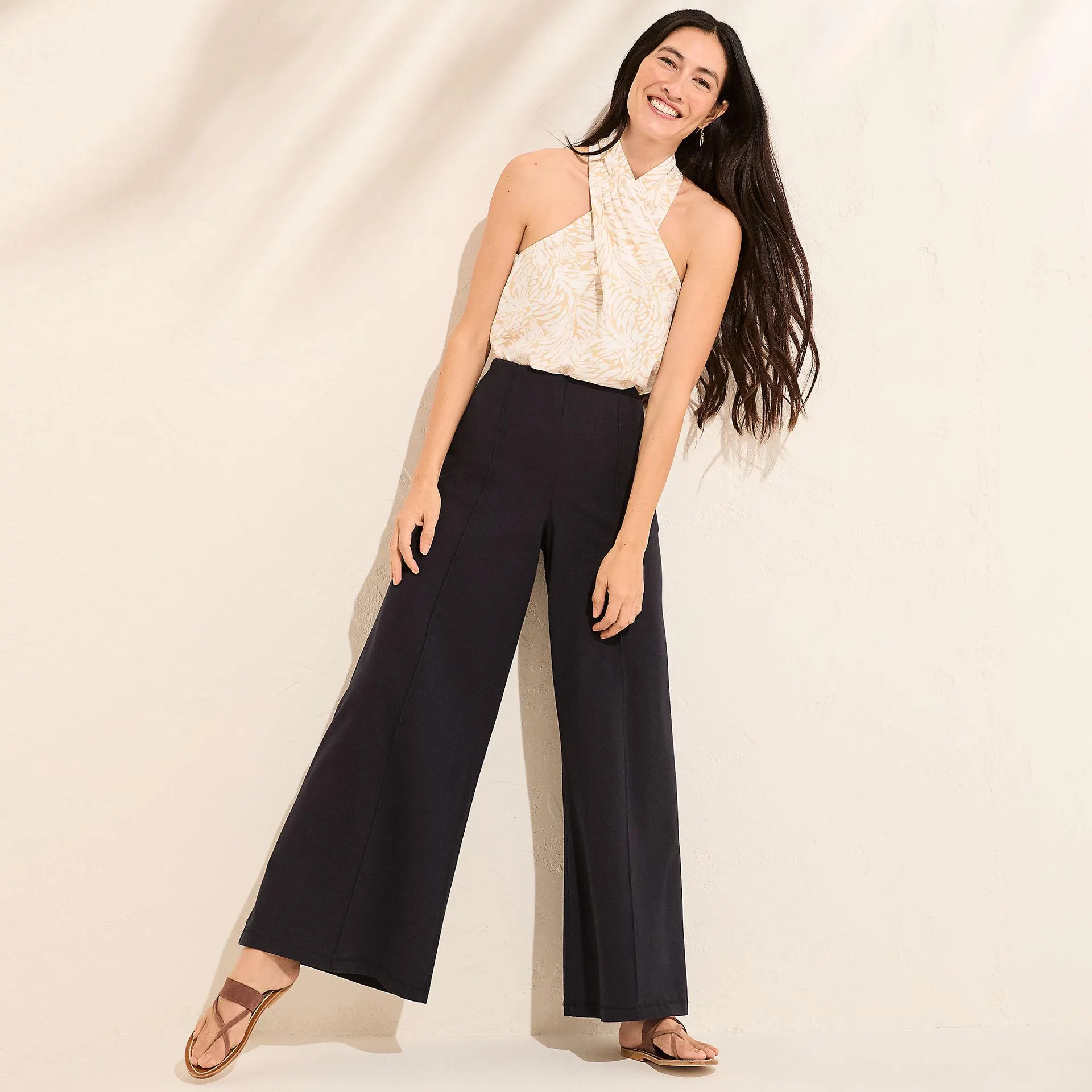 Women's Starfish High Rise Palazzo Pants