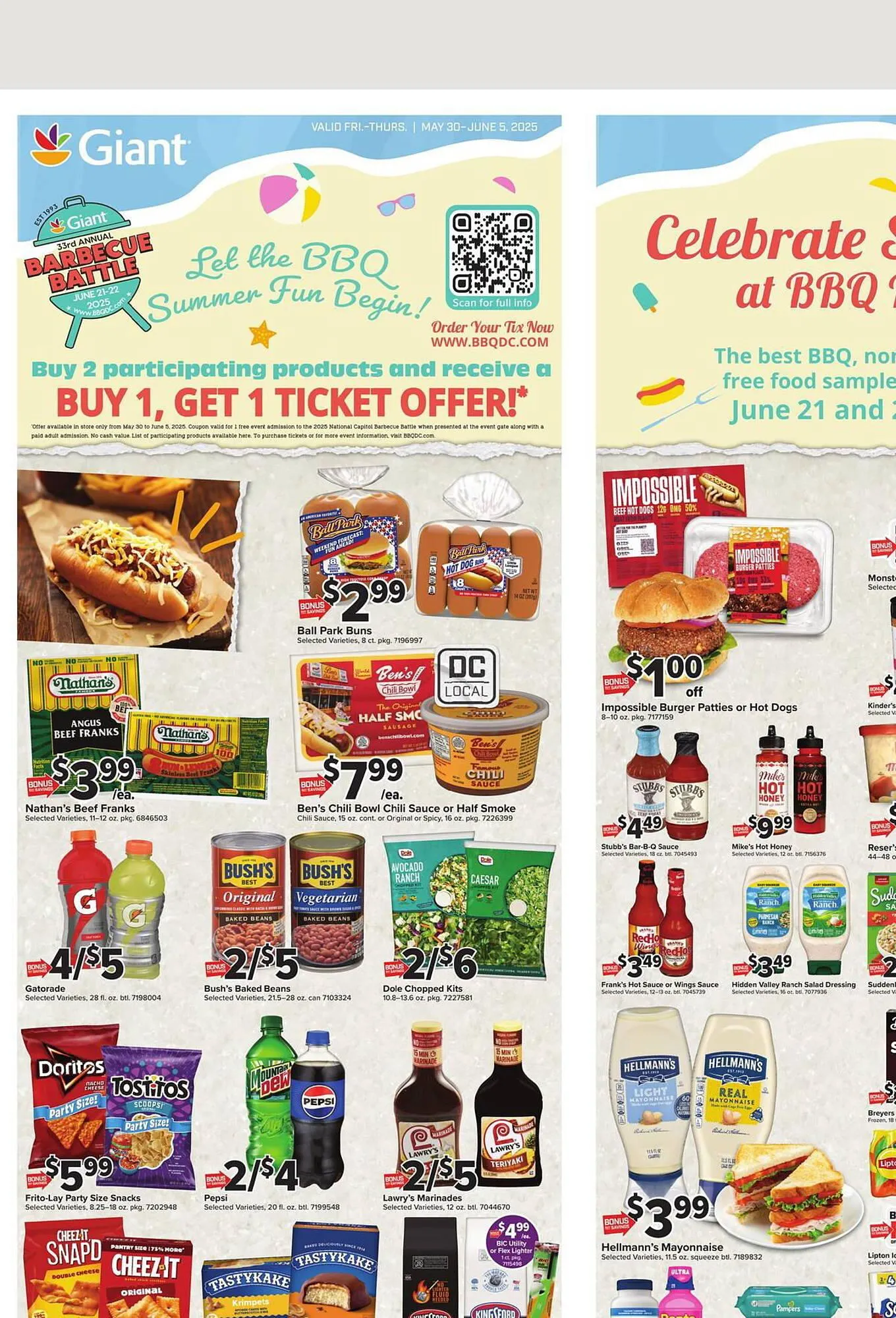 Giant Food Weekly Ad - 1