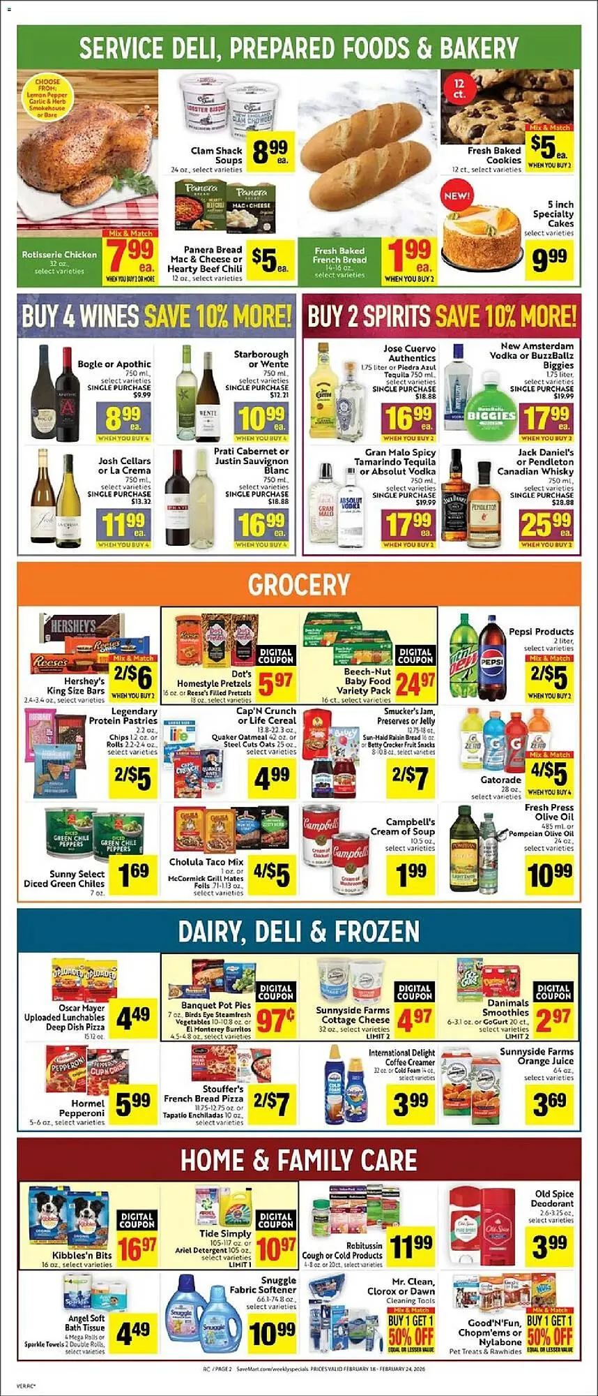 Weekly ad Save Mart weekly ad from February 18 to February 25 2026 - Page 2