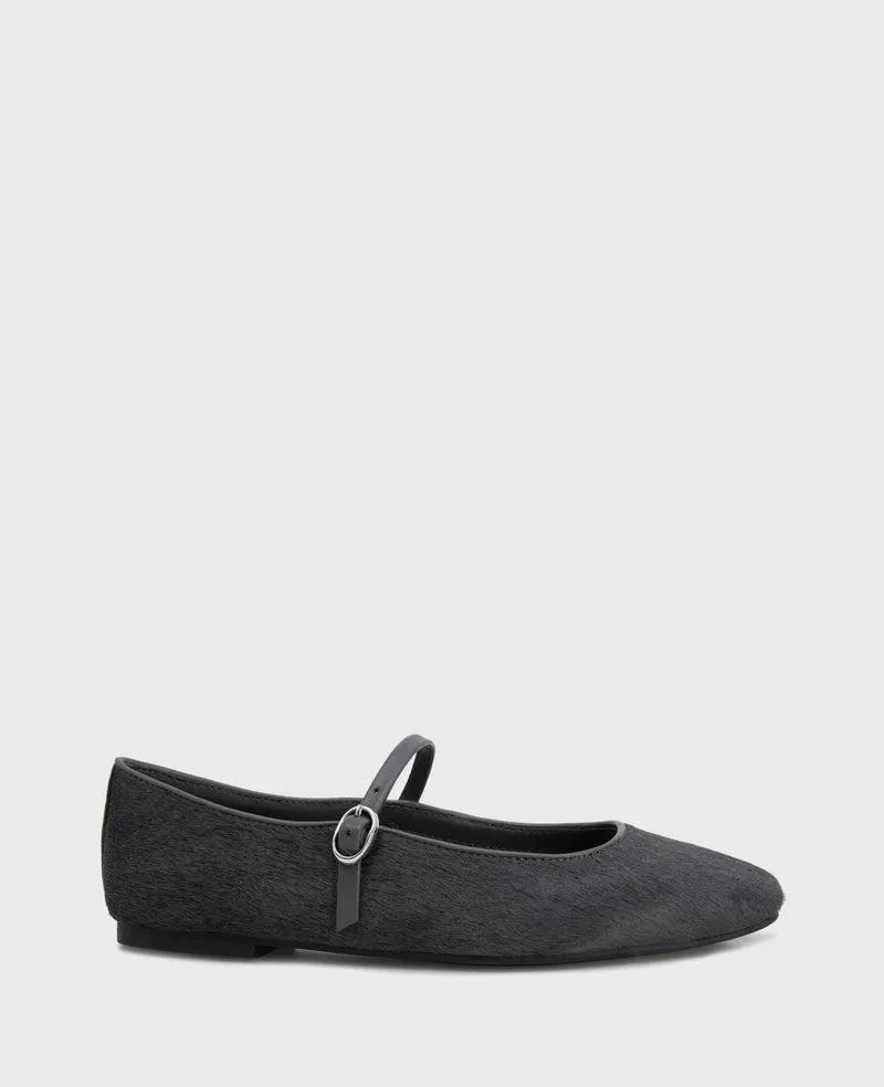 Jasper Calf Hair Ballet Flat