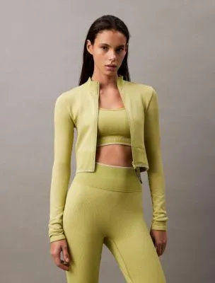 Rib Sport Cropped Jacket