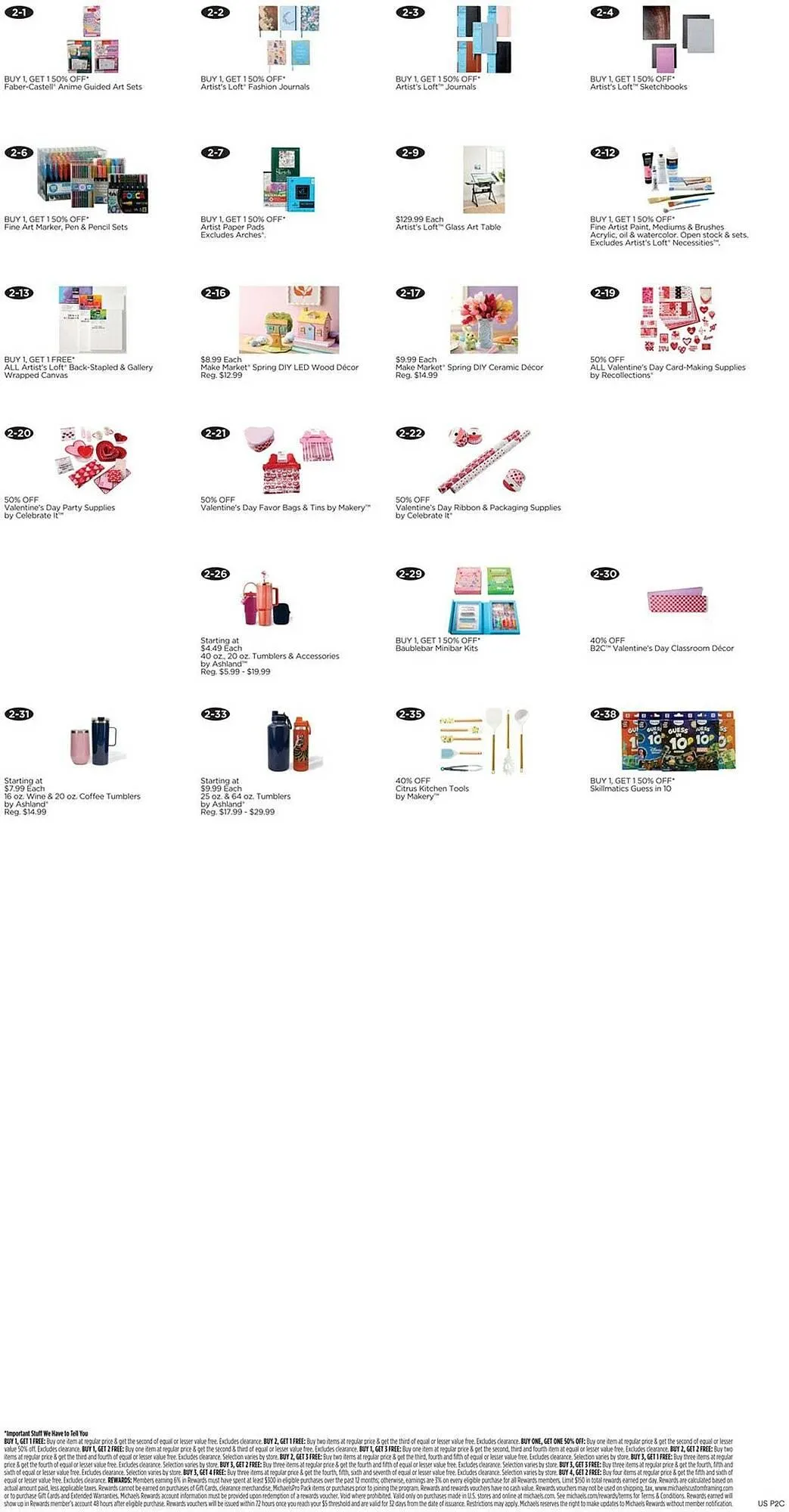 Weekly ad Michaels weekly ad from February 1 to February 7 2026 - Page 2