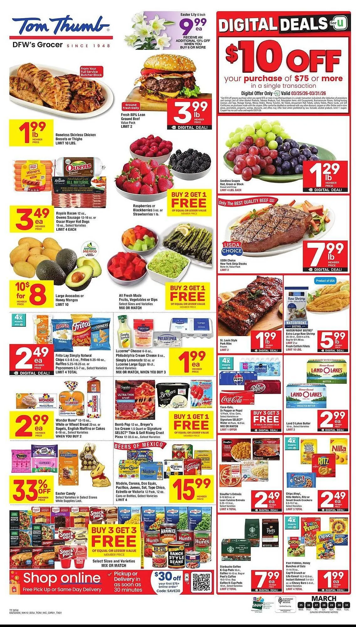 Weekly ad Tom Thumb weekly ad from March 25 to March 31 2026 - Page 3