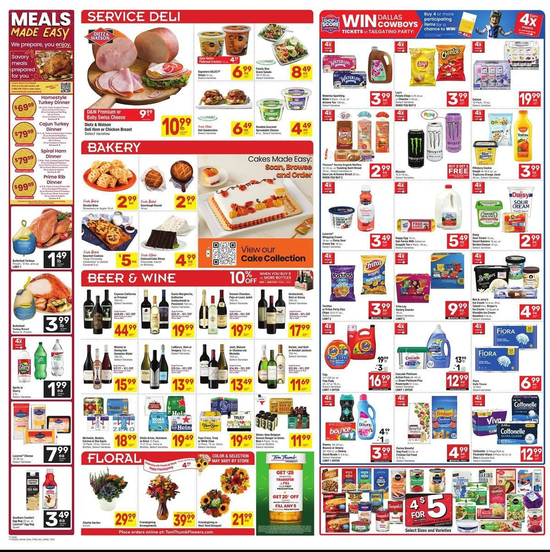 Weekly ad Tom Thumb weekly ad from November 12 to November 18 2025 - Page 4