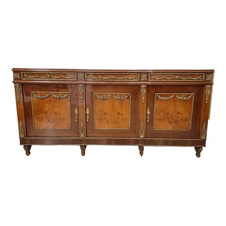 1970s French Vintage Buffet Brass Trims