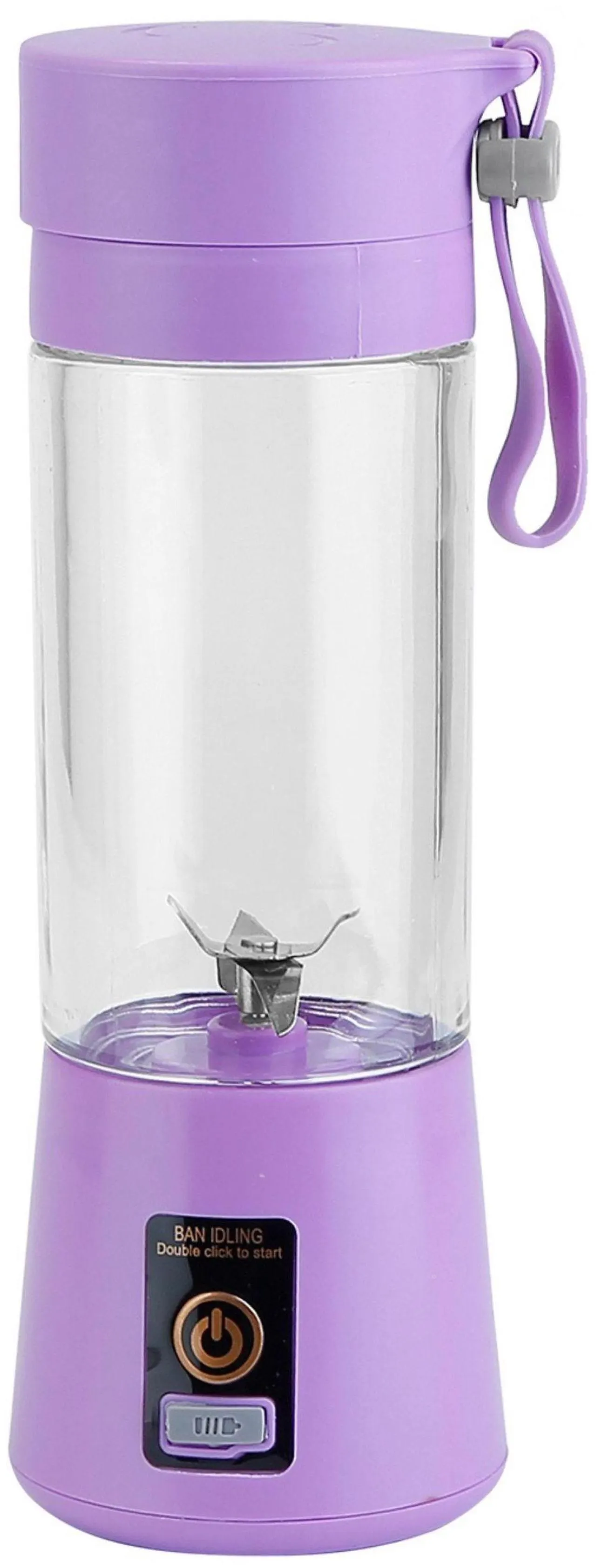 Fresh Fab Finds USB Rechargeable Juicer Blender 6 Blades Powerful Motor - Purple - One size