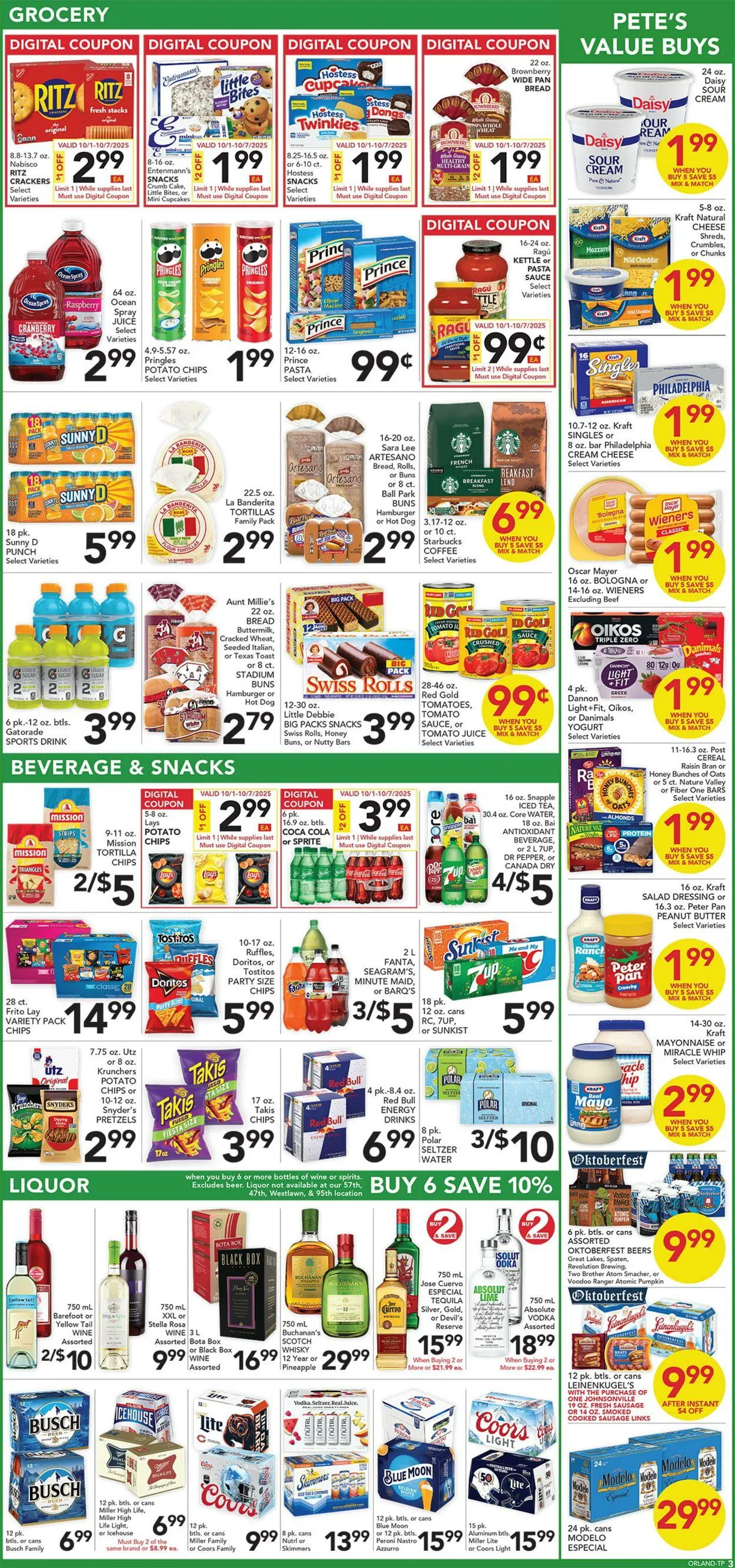 Weekly ad Pete's Fresh Market from October 1 to October 7 2025 - Page 3