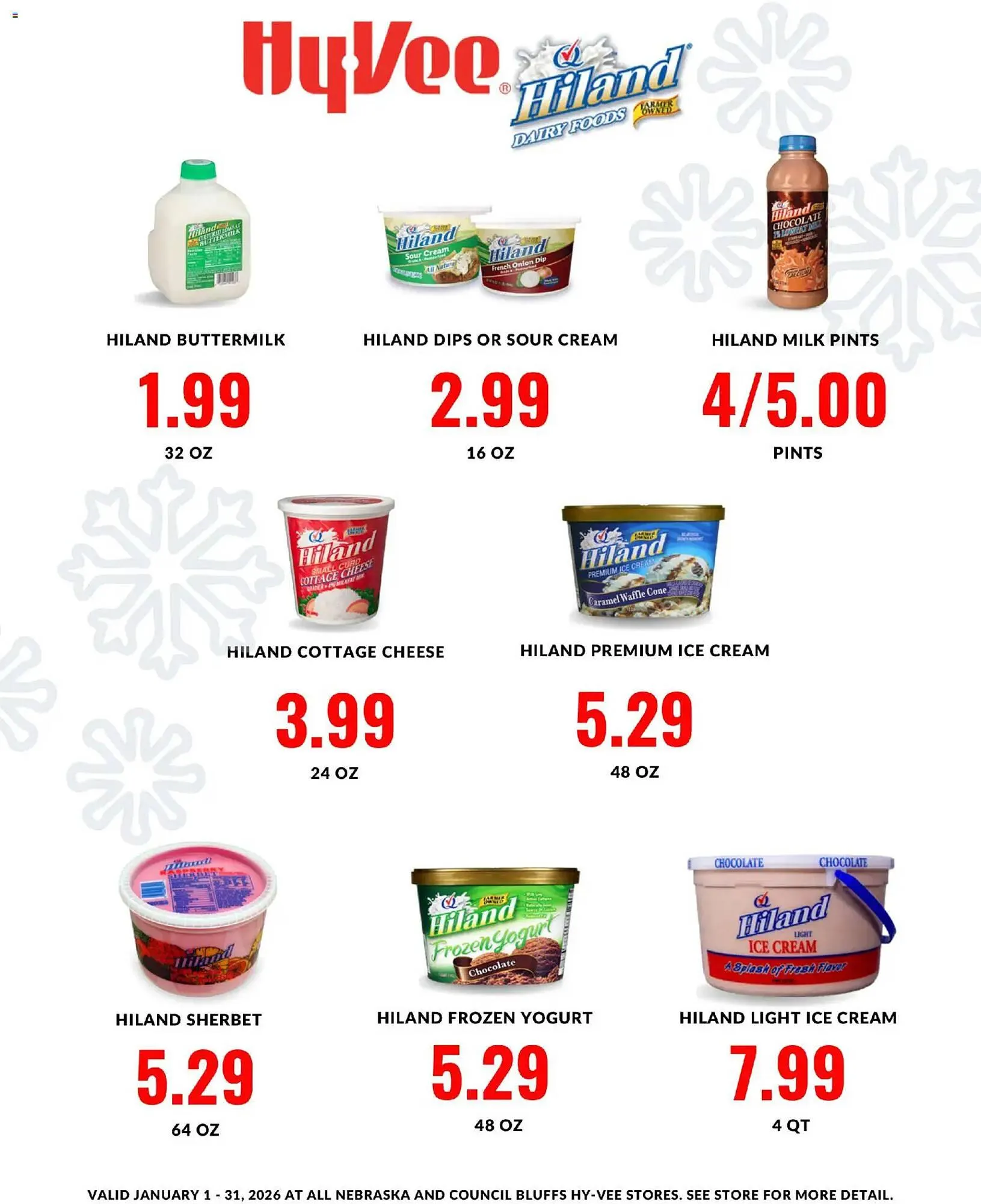Weekly ad Hy-Vee weekly ad from January 1 to January 31 2026 - Page 1