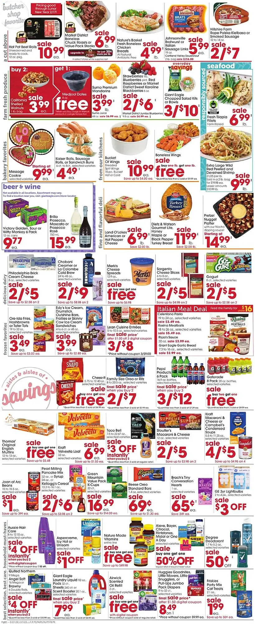 Weekly ad Giant Eagle weekly ad from February 5 to February 12 2026 - Page 2