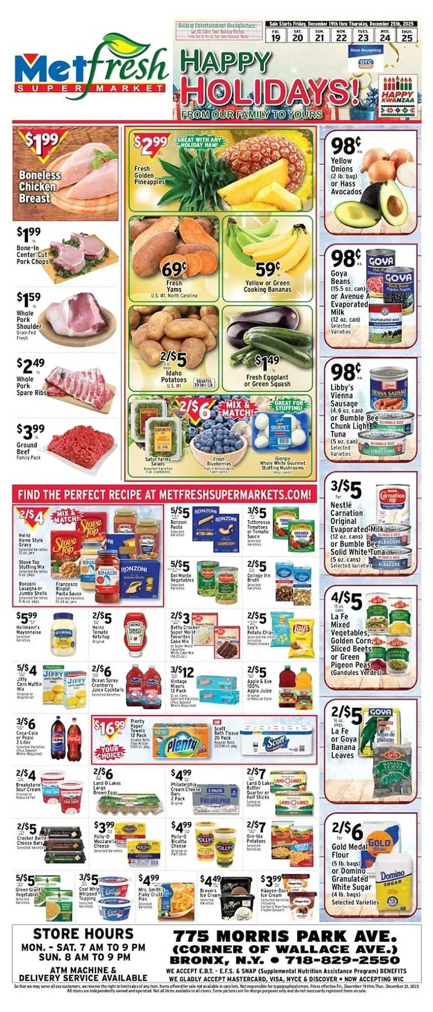 Weekly ad Met Foodmarkets weekly ad from December 19 to December 25 2025 - Page 1