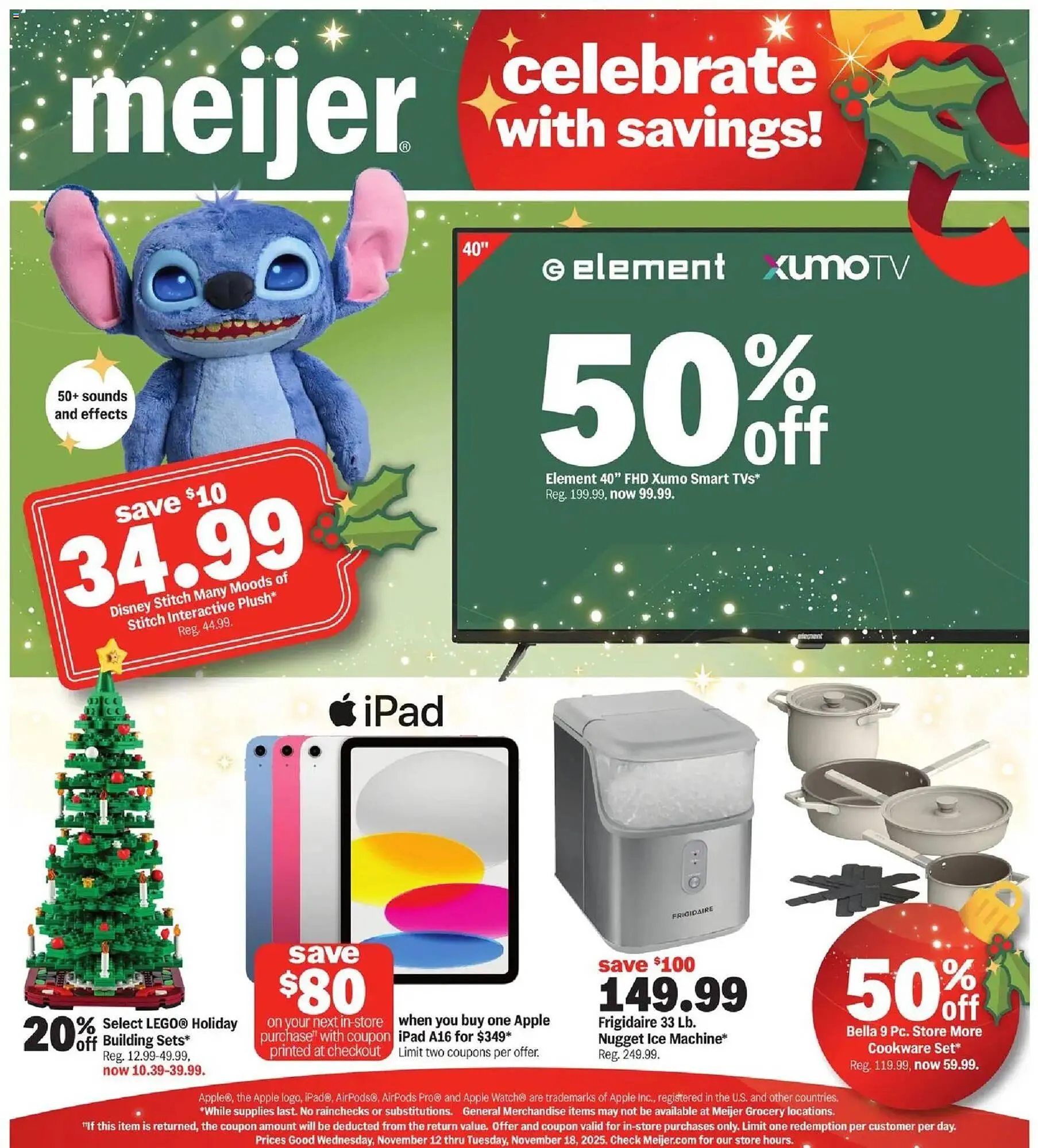 Weekly ad Meijer weekly ad from November 12 to November 19 2025 - Page 1