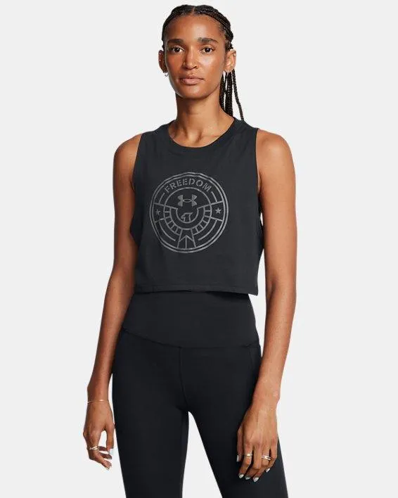 UA Freedom Women's Crop Tank