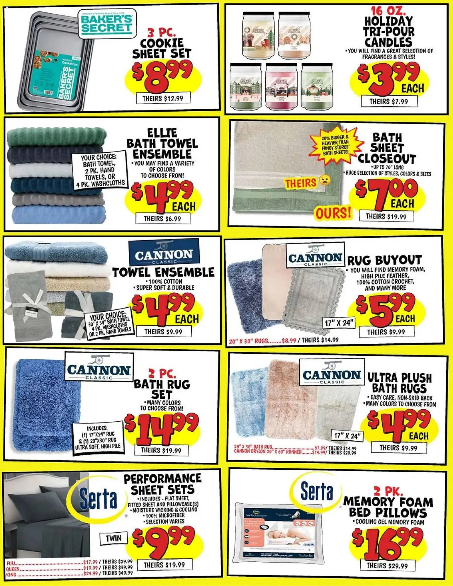 Weekly promotion Ollie's weekly ad spanning from December 8 to December 18 2025 - Page 4 for Catalogue 365