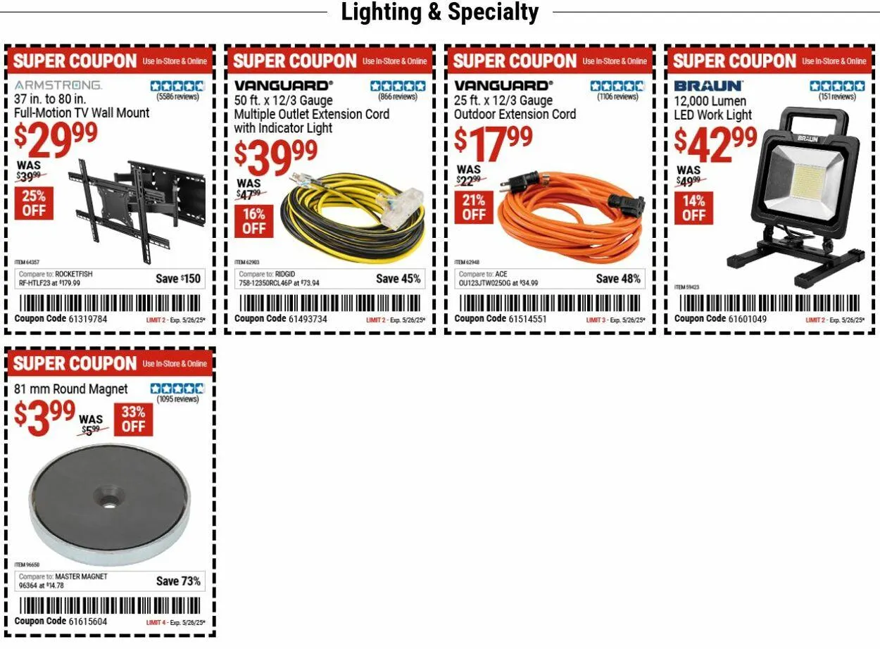 Weekly ad Harbor Freight from May 12 to May 21 2025 - Page 5