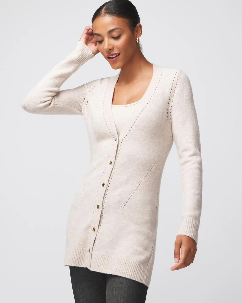 Long Sleeve Boyfriend Cardigan