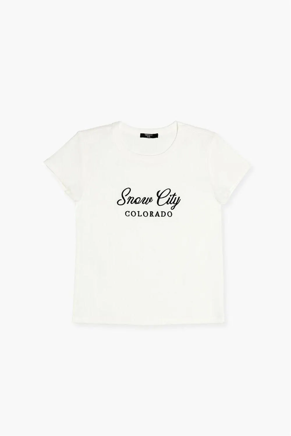 Girls Snow City Colorado Tee (Kids)