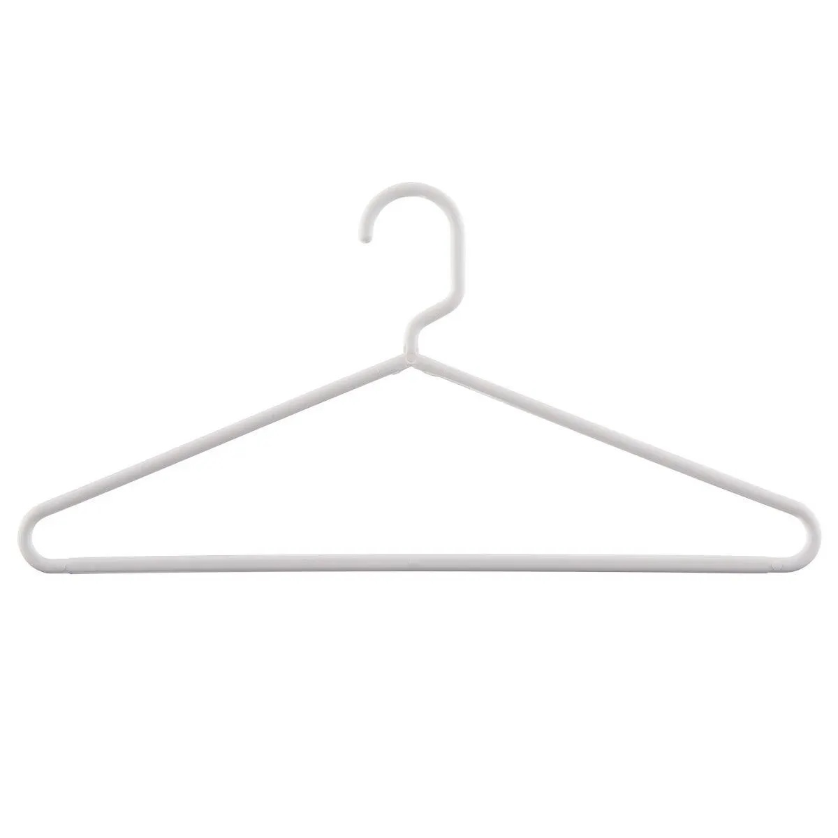 Heavy-Duty Tubular Hangers White Pkg/72