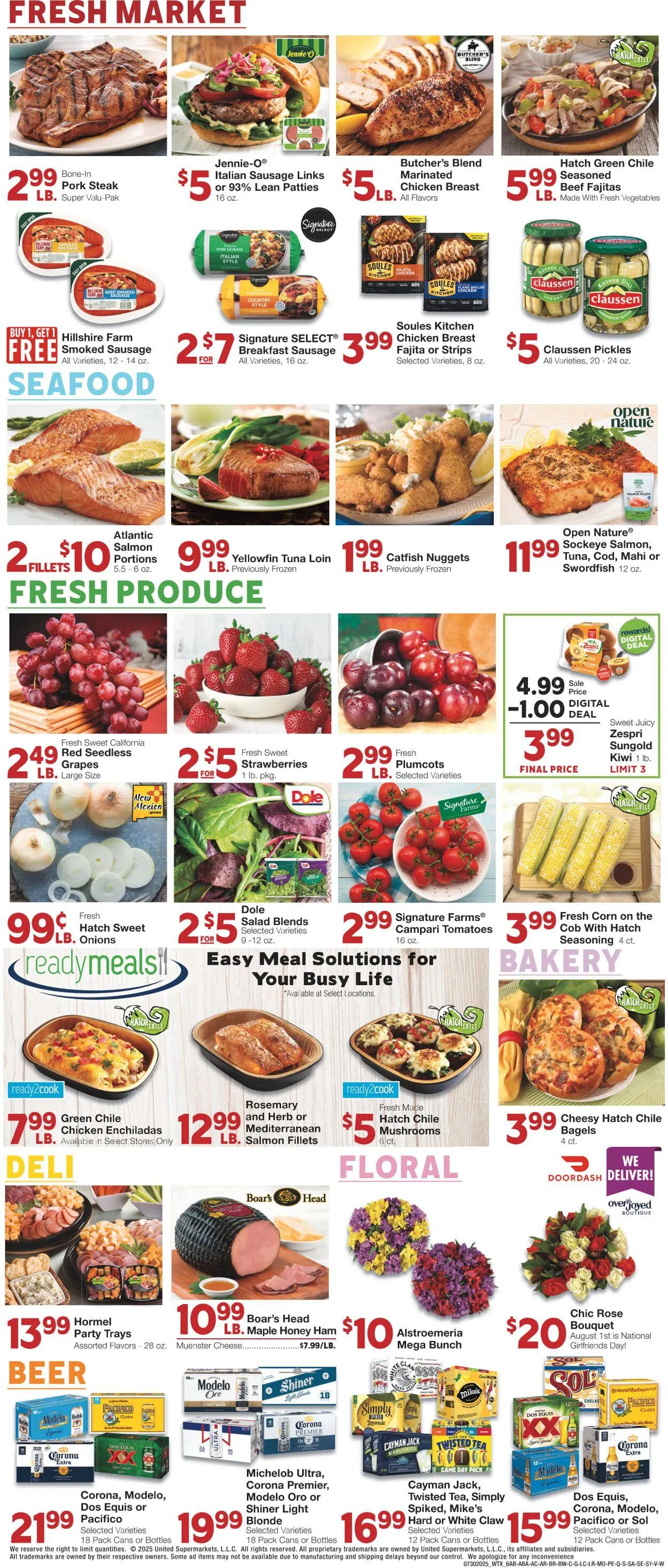 Weekly ad United Supermarkets Current weekly ad from July 29 to August 5 2025 - Page 6