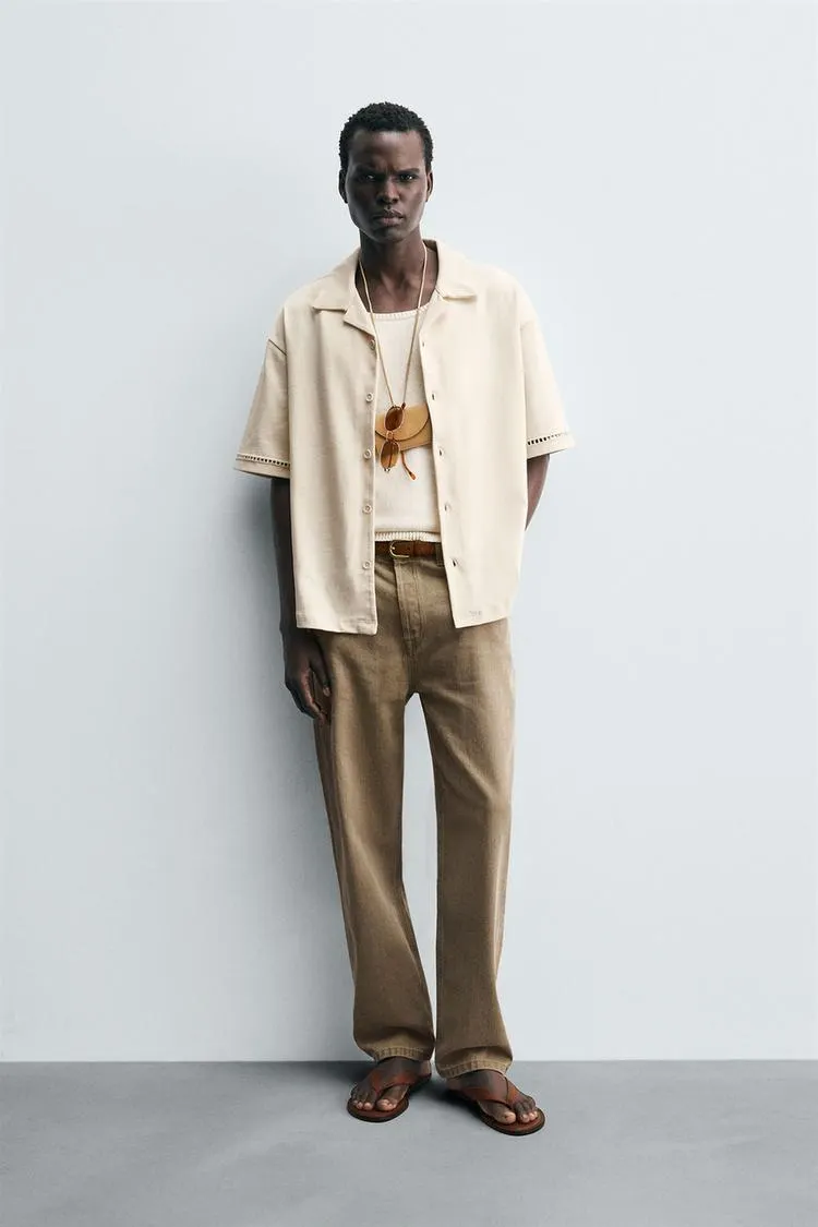 COMFORT EYELET SHIRT